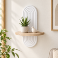 Estantería Flotante de Pared Blanca – Diseño Moderno y Minimalista